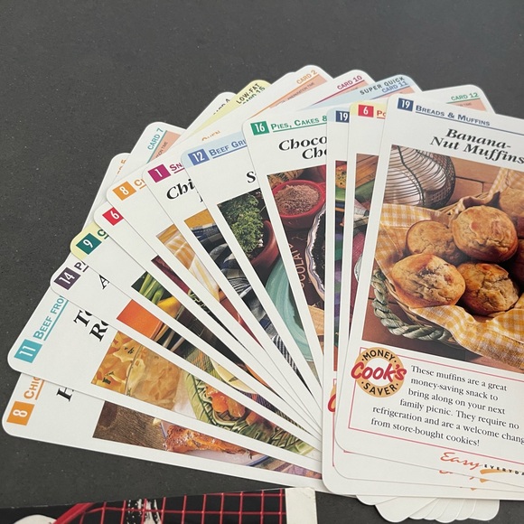 RECIPE COLLECTION! Box w/recipe cards, books, even several hand written favs!! - Picture 6 of 8